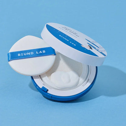 Αντηλιακή προστασία προσώπου Round Lab Moisturizing Sun Cushion