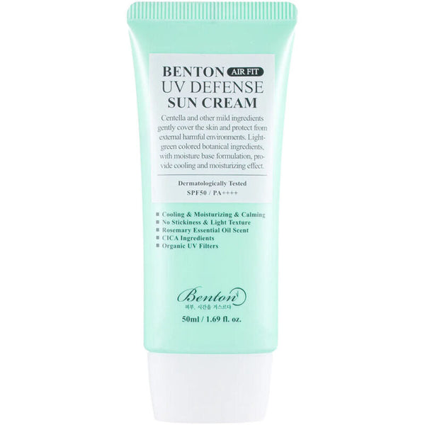 Cremă cu protecție solară pentru față Benton Air Fit UV Defense Sun Cream SPF50+ 50ml