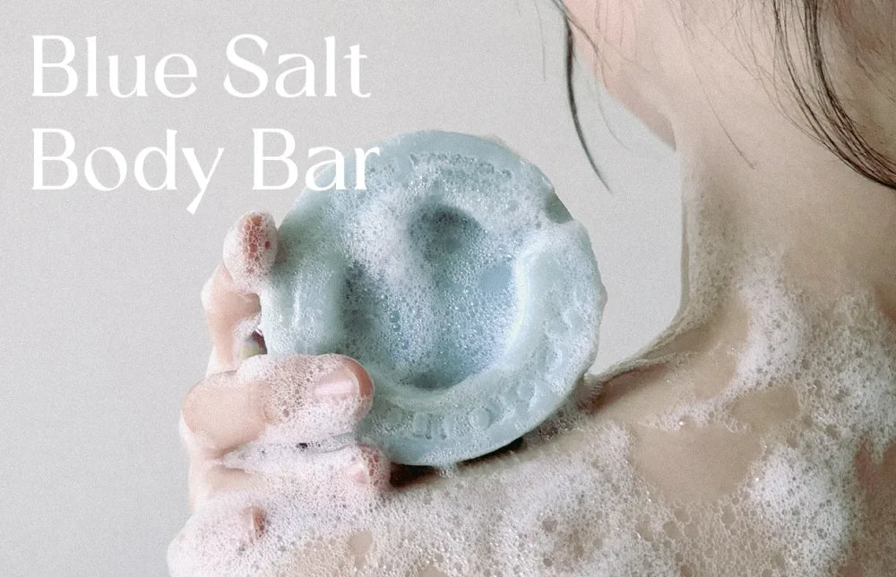 Sapun sa soli Mrtvog mora Edelground Blue Salt Body bar 