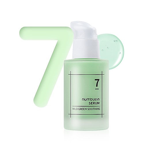 Καταπραϋντικός ορός Numbuzin No,7 Mild Green Soothing Serum