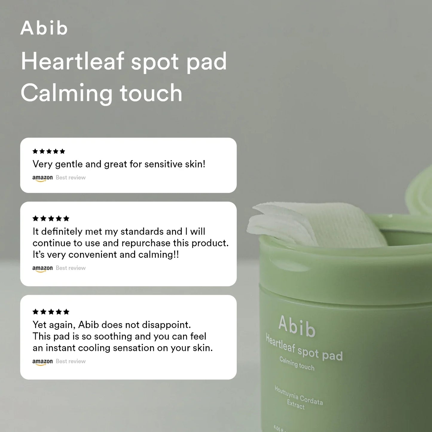 ABIB Heartleaf Spot Pad Calming Touch- 80 τεμ.