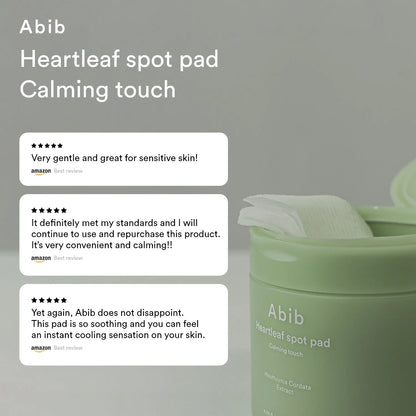 ABIB Heartleaf Spot Pad Calming Touch- 80 pcs