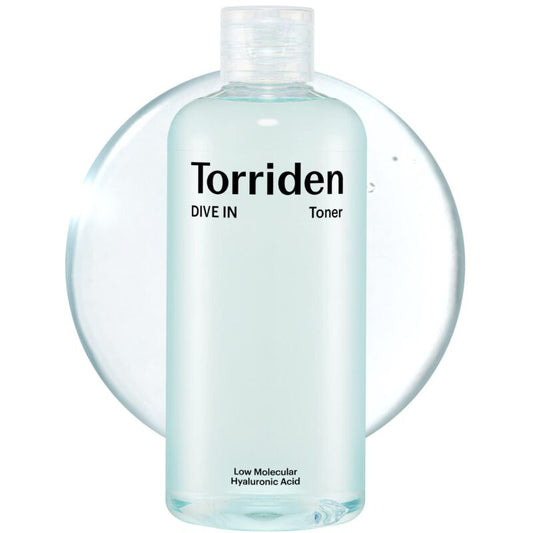 Facial toner with low molecular hyaluronic acid Torriden DIVE-IN Low Molecular Hyaluronic Acid Toner