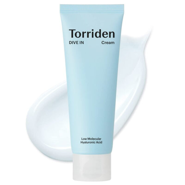 Crème visage à l'acide hyaluronique Torriden DIVE IN Cream Low Molecular Hyaluronic Acid 80ml