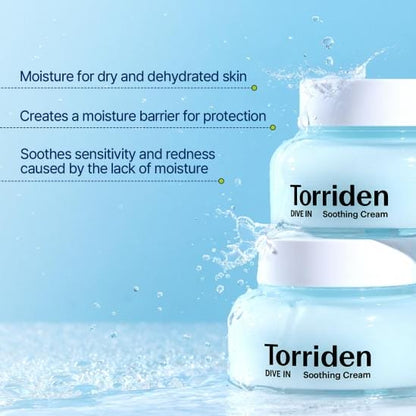 Torriden Dive-In Hyaluronic Acid Soothing Cream 100ml